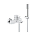 Jednouchwytowa Bateria Wannowa Z Zestawem Prysznicowym Lineare 33850001 Grohe Jednouchwytowa Bateria Wannowa Z Zestawem Prysznicowym Lineare 33850001 Grohe