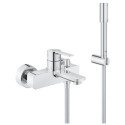 Jednouchwytowa Bateria Wannowa Z Zestawem Prysznicowym Lineare 33850001 Grohe Jednouchwytowa Bateria Wannowa Z Zestawem Prysznicowym Lineare 33850001 Grohe