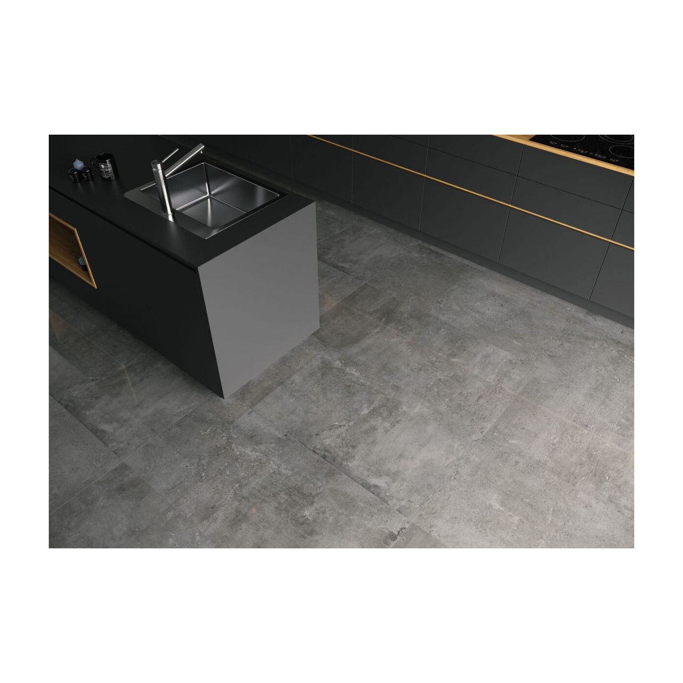 Płytka Softcement Graphite Mat 59,7x59,7 Cerrad Płytka Softcement Graphite Mat 59,7x59,7 Cerrad