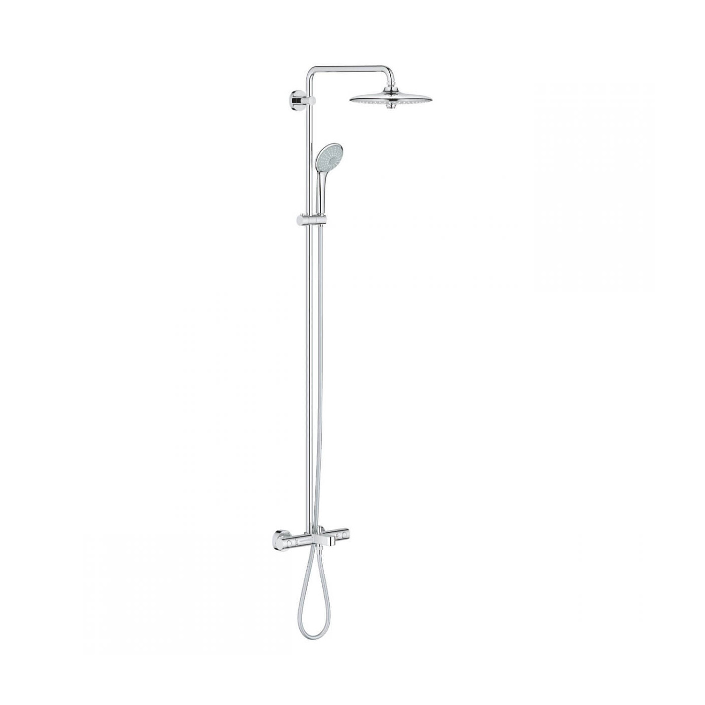 System Wannowo-Prysznicowy Z Termostatem Do Montażu Ściennego Euphoria System 260 27475001 Grohe System Wannowo-Prysznicowy Z Termostatem Do Montażu Ściennego Euphoria System 260 27475001 Grohe