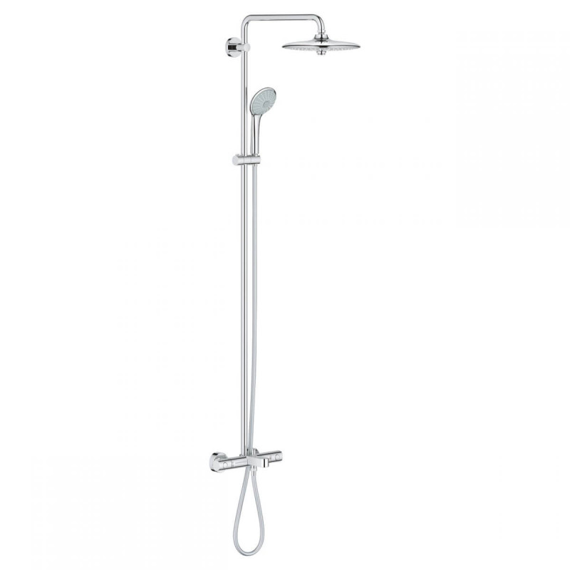 System Wannowo-Prysznicowy Z Termostatem Do Montażu Ściennego Euphoria System 260 27475001 Grohe System Wannowo-Prysznicowy Z Termostatem Do Montażu Ściennego Euphoria System 260 27475001 Grohe