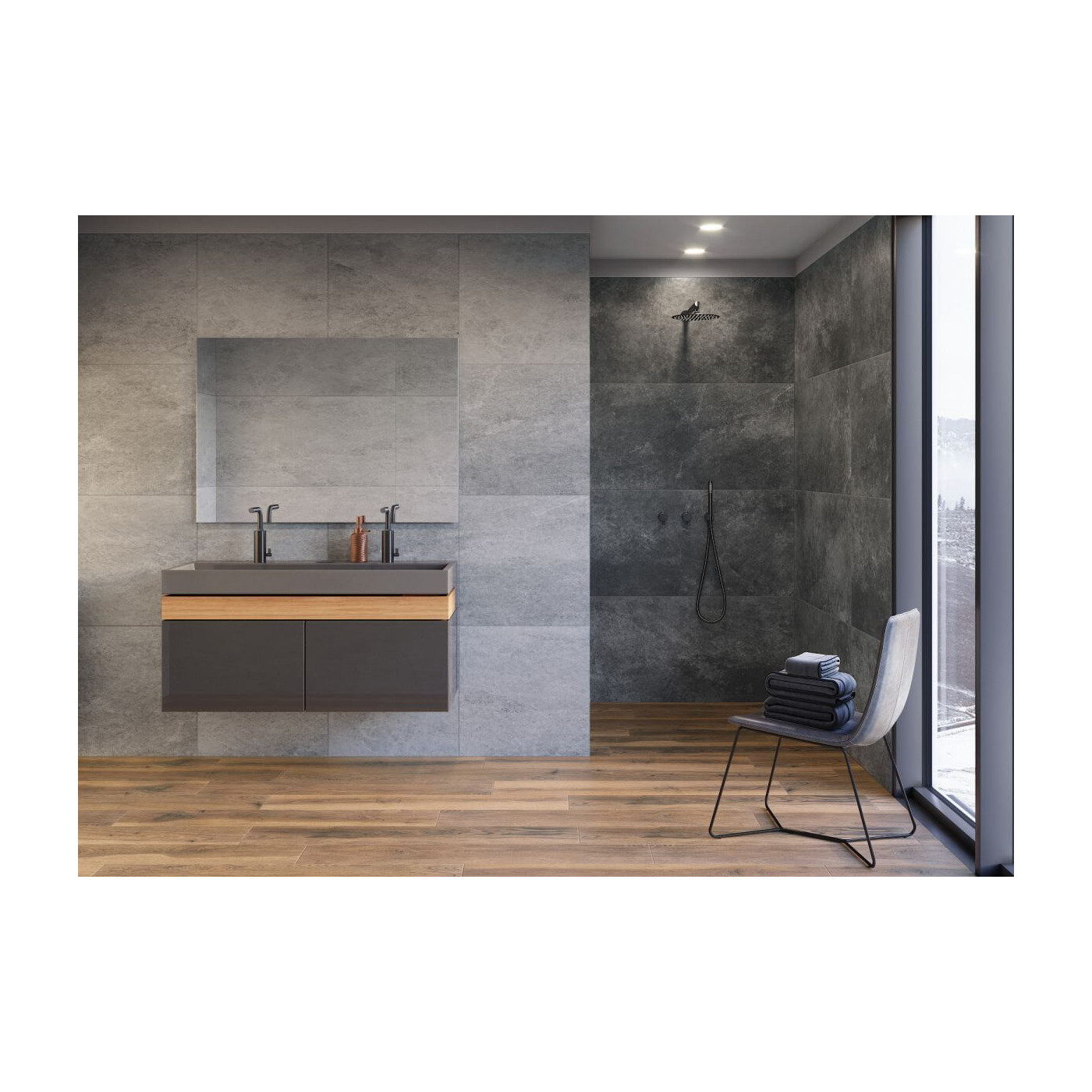 Płytka Tacoma Steel 119,7x119,7 Cerrad Płytka Tacoma Steel 119,7x119,7 Cerrad