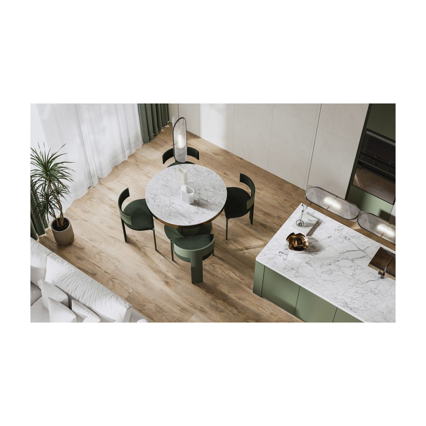 Płytka Podłogowa Essence Ivory 119,7x119,7 Cerrad x La Mania Home Płytka Podłogowa Essence Ivory 119,7x119,7 Cerrad x La Mania Home