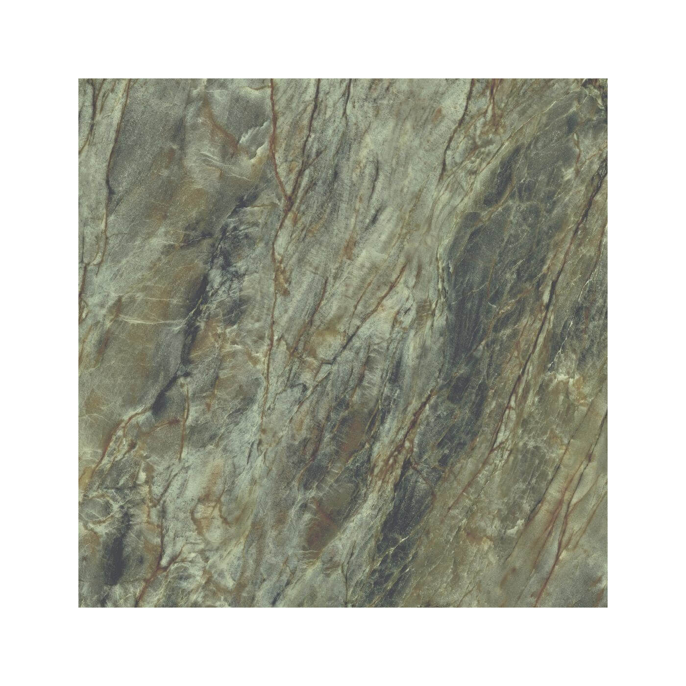 Płytka Brazilian Quarzite Green Mat 119,7x119,7 Cerrad x La Mania Home Płytka Brazilian Quarzite Green Mat 119,7x119,7 Cerrad x La Mania Home