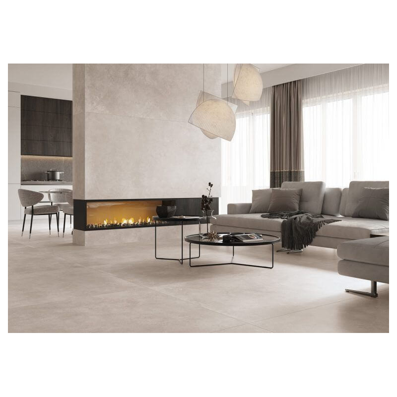 Płytka Lamania Modern Concrete Silver Mat 79,7x159,7 Cerrad x La Mania Home Płytka Lamania Modern Concrete Silver Mat 79,7x159,7 Cerrad x La Mania Home