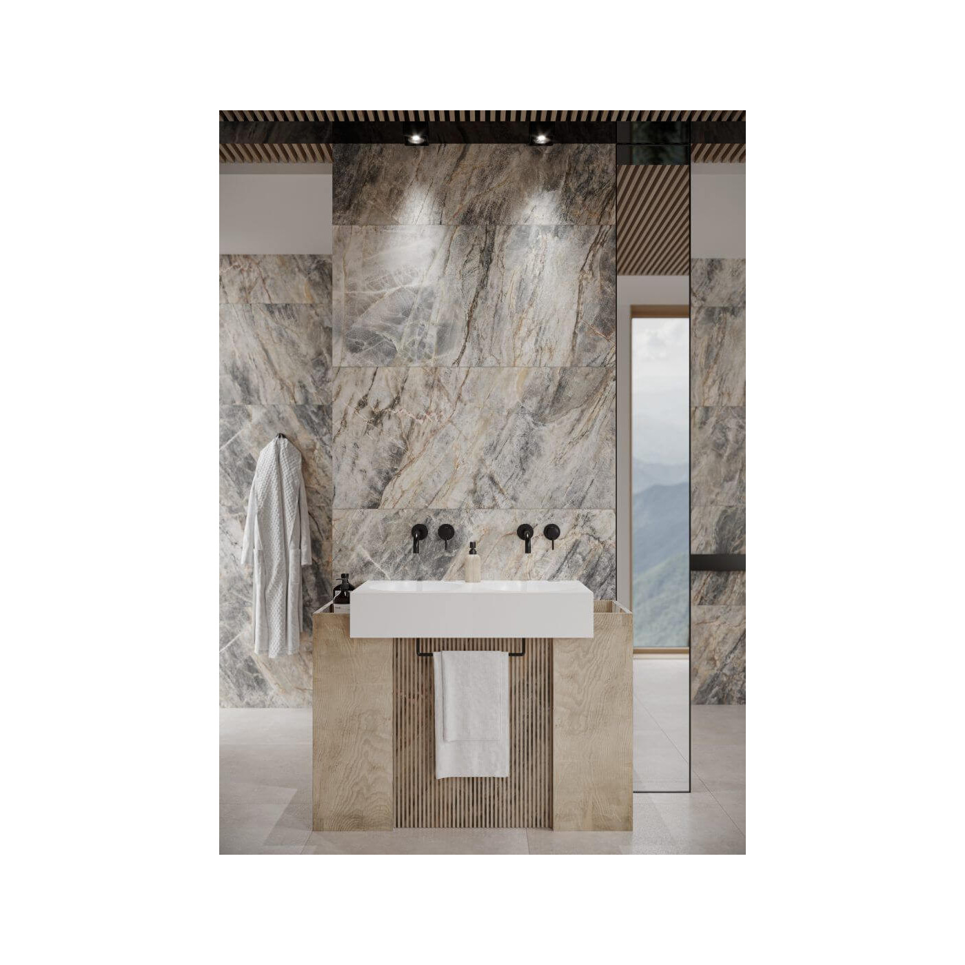 Płytka Lamania Brazilian Quarzite Amber Mat 119,7x279,7 Cerrad x La Mania Home Płytka Lamania Brazilian Quarzite Amber Mat 119,7x279,7 Cerrad x La Mania Home