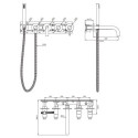 Bateria Wannowa Podtynkowa Y Chrom Y1237/1CR Omnires Bateria Wannowa Podtynkowa Y Chrom Y1237/1CR Omnires