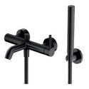 Bateria Wannowa Z Zestawem Prysznicowym Y Czarna Y1231BL Omnires Bateria Wannowa Z Zestawem Prysznicowym Y Czarna Y1231BL Omnires
