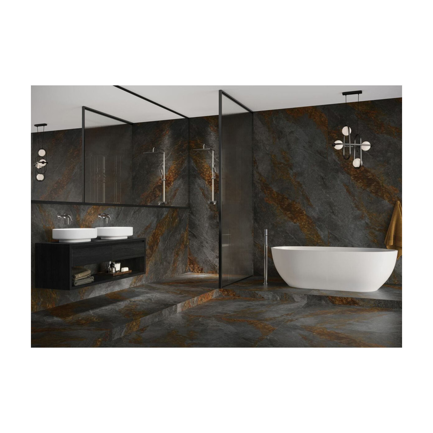 Płytka Auric Graphite Mat 59,7x59,7 Cerrad Płytka Auric Graphite Mat 59,7x59,7 Cerrad