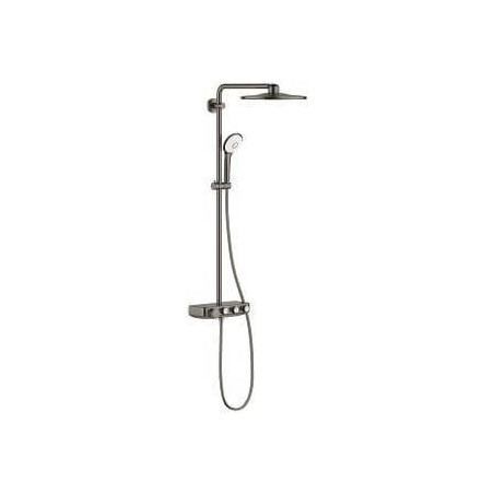 System Prysznicowy Z Termostatem Do Montażu Ściennego Euphoria System SmartControl 310 Duo Brushed Hard Graphite 26507AL0 Grohe