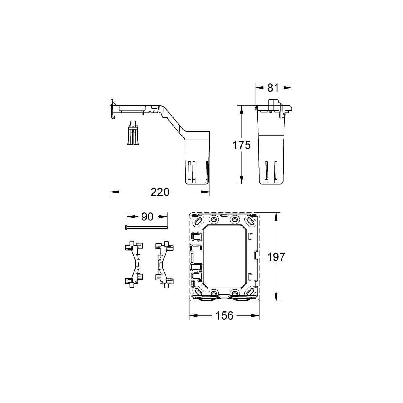 Zestaw Adaptacyjny Grohe Fresh 38796000 Grohe Zestaw Adaptacyjny Grohe Fresh 38796000 Grohe
