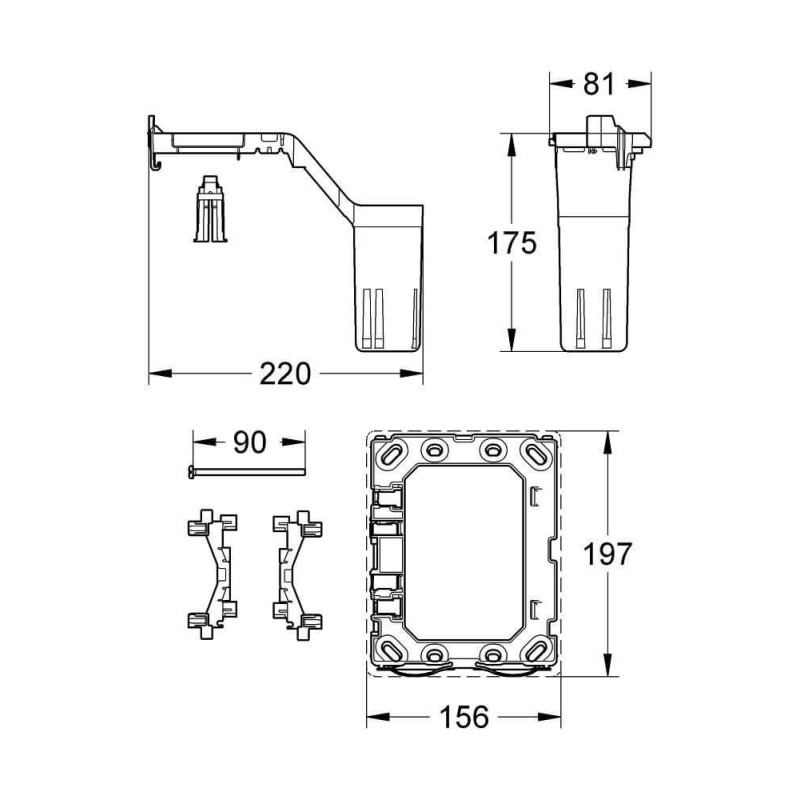 Zestaw Adaptacyjny Grohe Fresh 38796000 Grohe Zestaw Adaptacyjny Grohe Fresh 38796000 Grohe