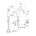 Bateria Bidetowa Lys V25070 Vema Bateria Bidetowa Lys V25070 Vema