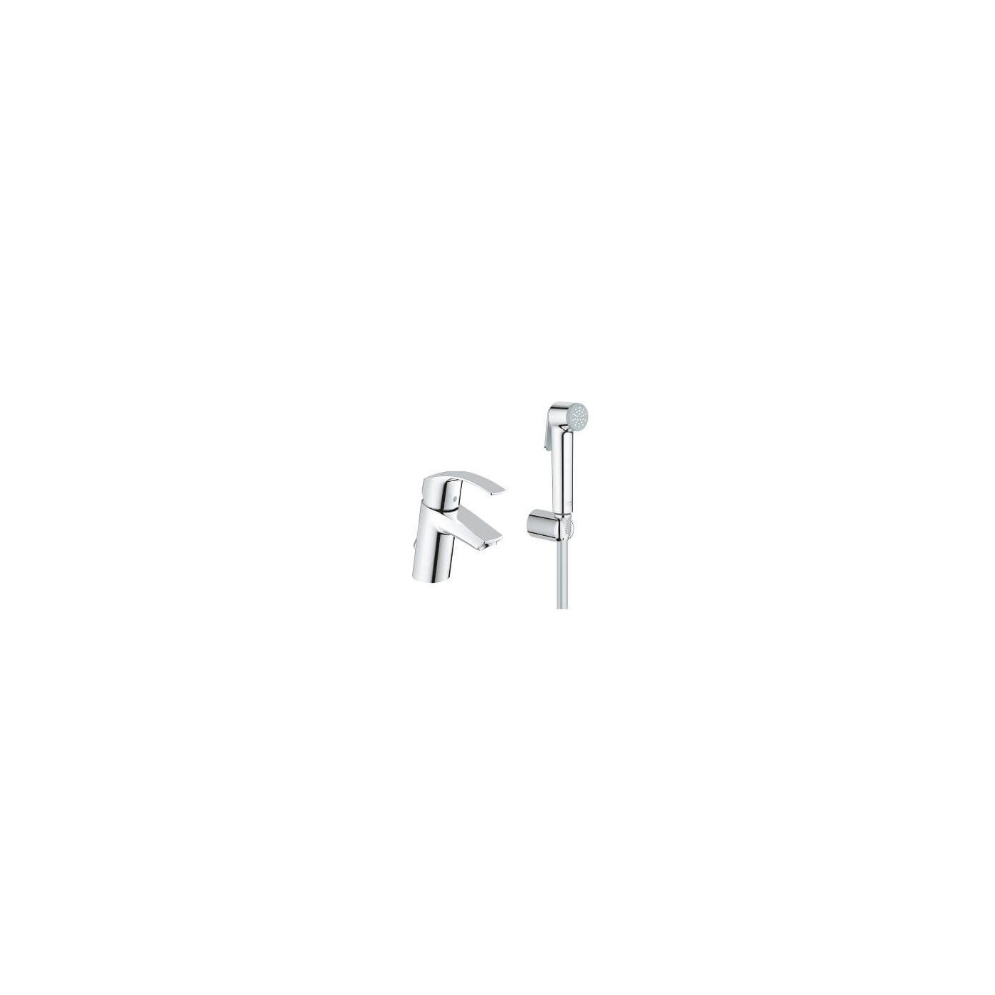 Bateria Umywalkowa Rozmiar S Ze Słuchawką Typu Bidetta Eurosmart 23124002 Grohe Bateria Umywalkowa Rozmiar S Ze Słuchawką Typu Bidetta Eurosmart 23124002 Grohe