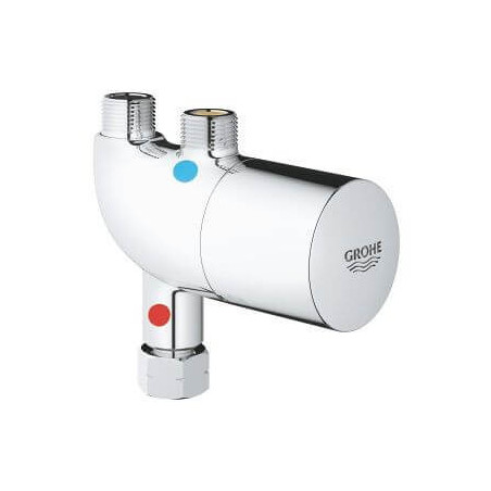 Termiczna Ochrona Przez Poparzeniem Termostat Podumywalkowy Grohtherm Micro 34487000 Grohe