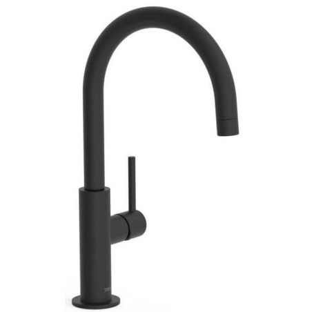 Wysoka Bateria Umywalkowa Study Czerń Matowa 26290402NM Tres