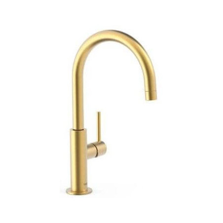 Wysoka Bateria Umywalkowa Study Złoto Matowe 26290402OM Tres