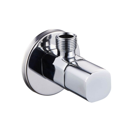 Zawór Kątowy z Mosiądzu 1/2x3/8 Chrom HF811 Emporia