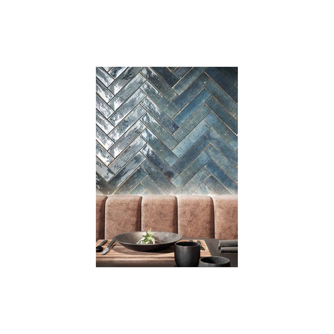 Płytka Podłogowa Soho Blu 6x25 J89522 Ceramica Rondine Płytka Podłogowa Soho Blu 6x25 J89522 Ceramica Rondine