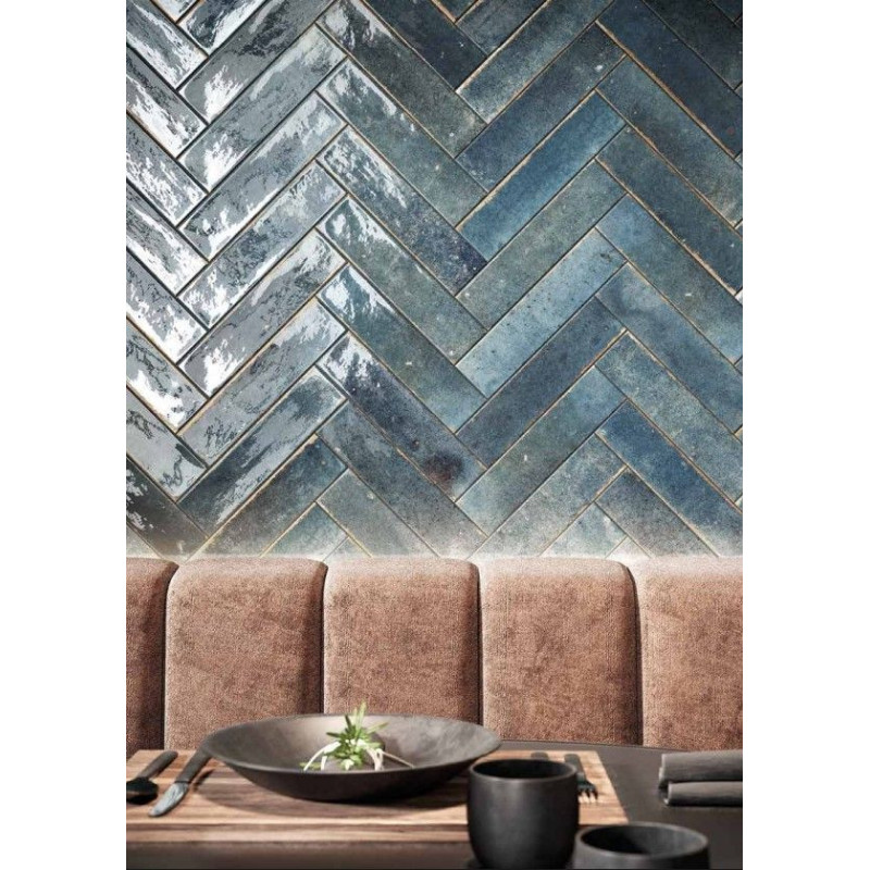 Płytka Podłogowa Soho Blu 6x25 J89522 Ceramica Rondine Płytka Podłogowa Soho Blu 6x25 J89522 Ceramica Rondine