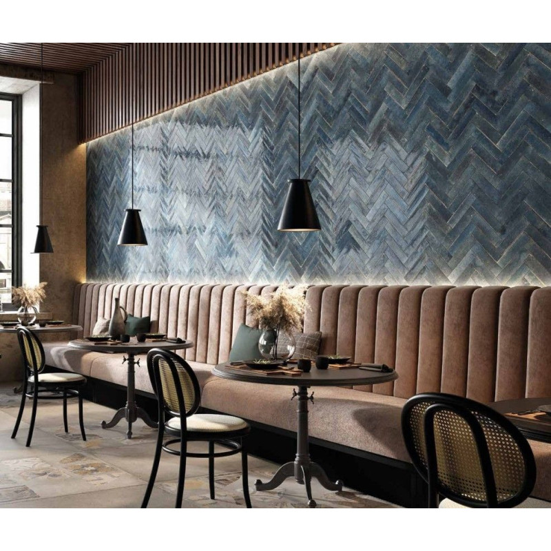 Płytka Podłogowa Soho Blu 6x25 J89522 Ceramica Rondine Płytka Podłogowa Soho Blu 6x25 J89522 Ceramica Rondine