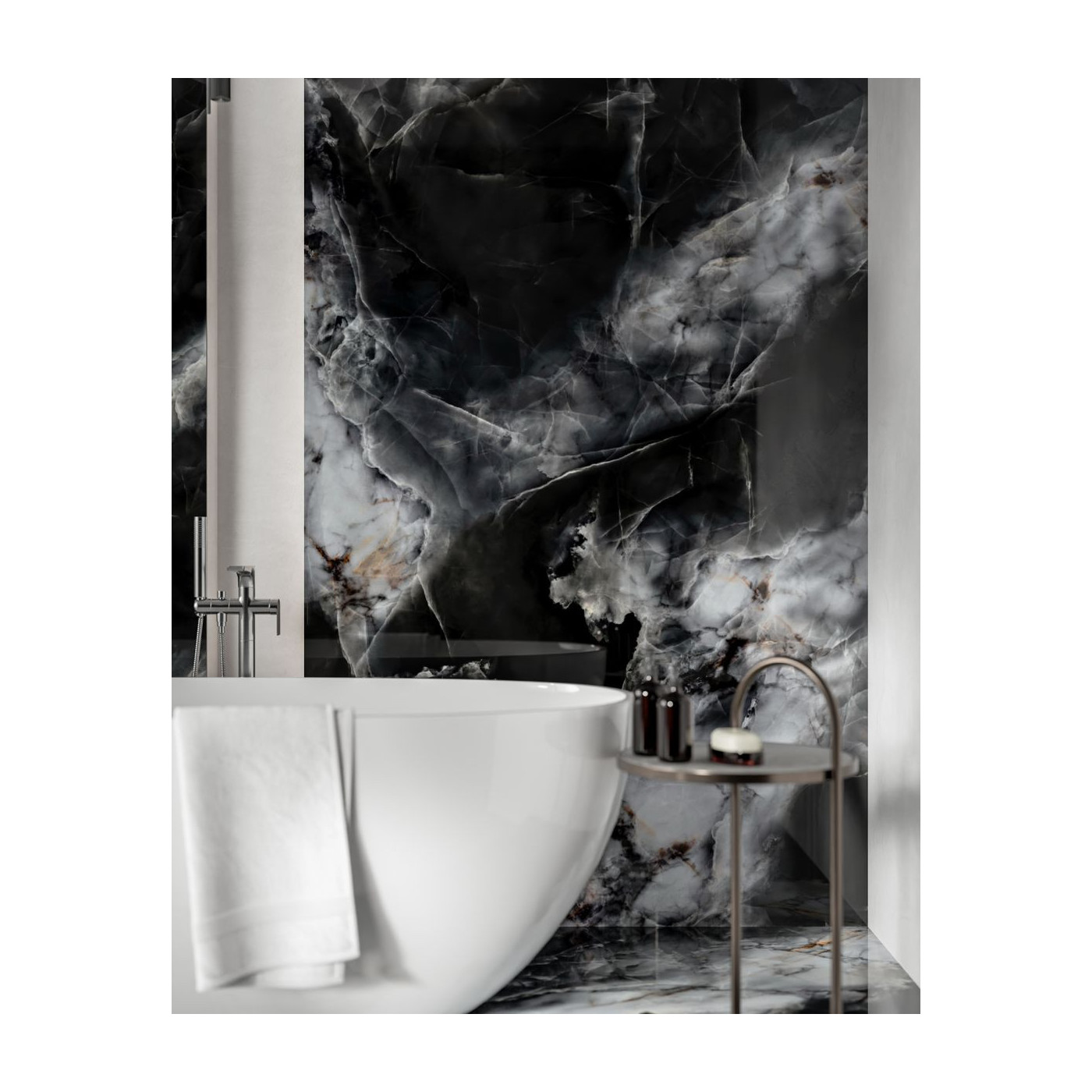 Płytka Podłogowa Calmness Black Poler 119,7x119,7 Cerrad x La Mania Home Płytka Podłogowa Calmness Black Poler 119,7x119,7 Cerrad x La Mania Home