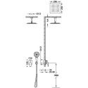 Zestaw Prysznicowy Loft Chrom 20018009 Tres Zestaw Prysznicowy Loft Chrom 20018009 Tres