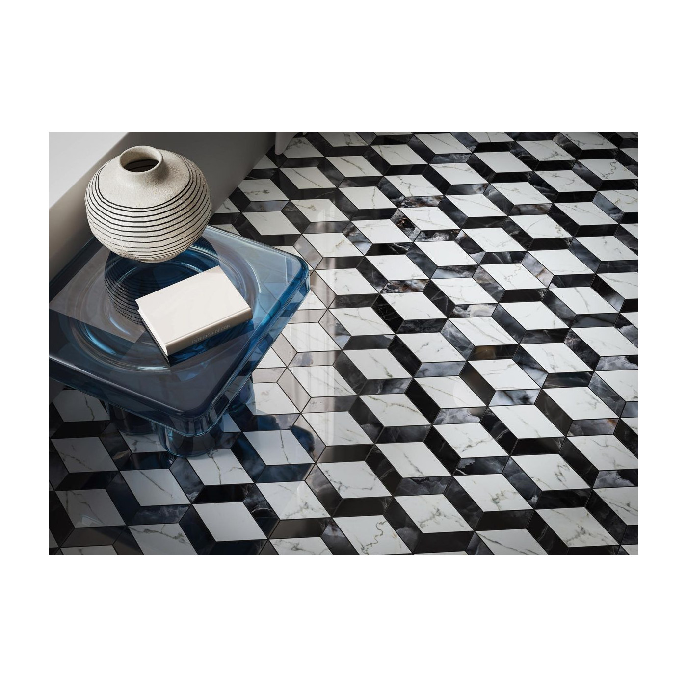Mozaika Calmness Diamond Mix Poler 25,7x20,5 Cerrad x La Mania Home Mozaika Calmness Diamond Mix Poler 25,7x20,5 Cerrad x La Mania Home