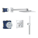 Zestaw Prysznicowy Rohtherm Smartcontrol 34804000 Grohe Zestaw Prysznicowy Rohtherm Smartcontrol 34804000 Grohe
