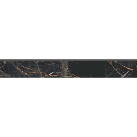 Cokół Marquina Gold Polished 8x59,7 Cerrad