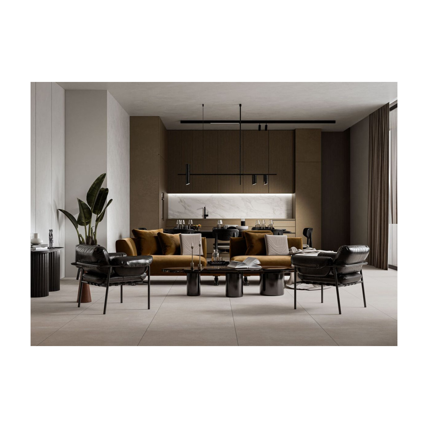 Płytka Podłogowa Modern Concrete Ivory 59,7x59,7 Cerrad x La Mania Home Płytka Podłogowa Modern Concrete Ivory 59,7x59,7 Cerrad x La Mania Home