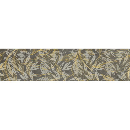 Płytka Gresowa Softcement Graphite Flower Polished 29,7x119,7 Cerrad