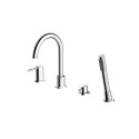 Bateria Wannowa 4-Otworowa Fly Z Boxem I Zestawem Prysznicowym Chrom 03033CHR Emporia Bateria Wannowa 4-Otworowa Fly Z Boxem I Zestawem Prysznicowym Chrom 03033CHR Emporia