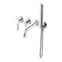 Bateria Wannowa Podtynkowa Fly 4-Otworowa Z Boxem I Zestawem Prysznicowym Chrom 03032CHR Emporia Bateria Wannowa Podtynkowa Fly 4-Otworowa Z Boxem I Zestawem Prysznicowym Chrom 03032CHR Emporia