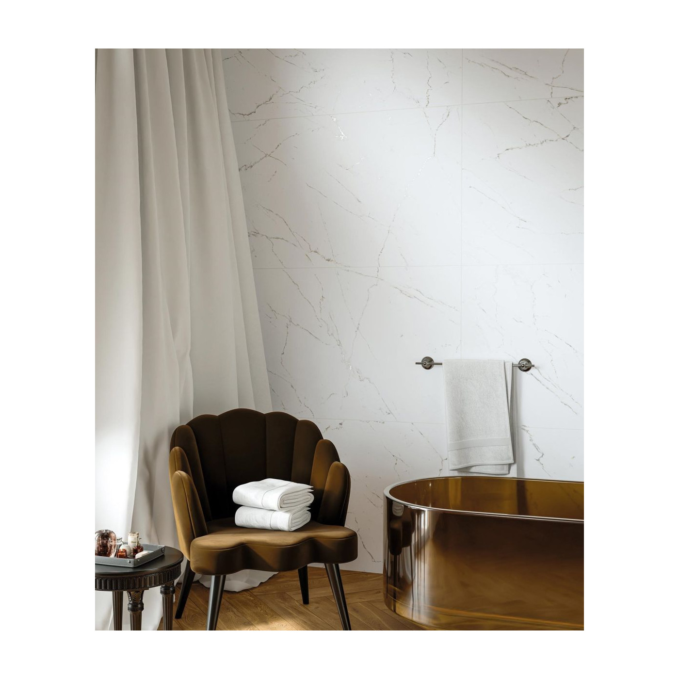 Płytka Podłogowa Calmness White 279,7x119,7 Cerrad x La Mania Home Płytka Podłogowa Calmness White 279,7x119,7 Cerrad x La Mania Home