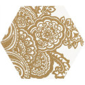Dekor Shiny Lines B Gold Mat 19,8x17,1 Paradyż My Way Dekor Shiny Lines B Gold Mat 19,8x17,1 Paradyż My Way