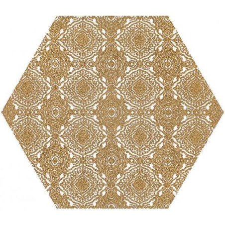 Dekor Shiny Lines E Gold Mat 19,8x17,1 Paradyż My Way