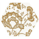 Dekor Shiny Lines C Gold Mat 19,8x17,1 Paradyż My Way Dekor Shiny Lines C Gold Mat 19,8x17,1 Paradyż My Way