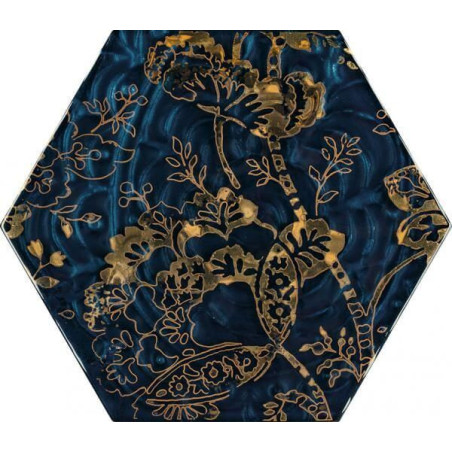 Dekor Urban Colours C Blue Połysk 19,8x17,1 Paradyż My Way