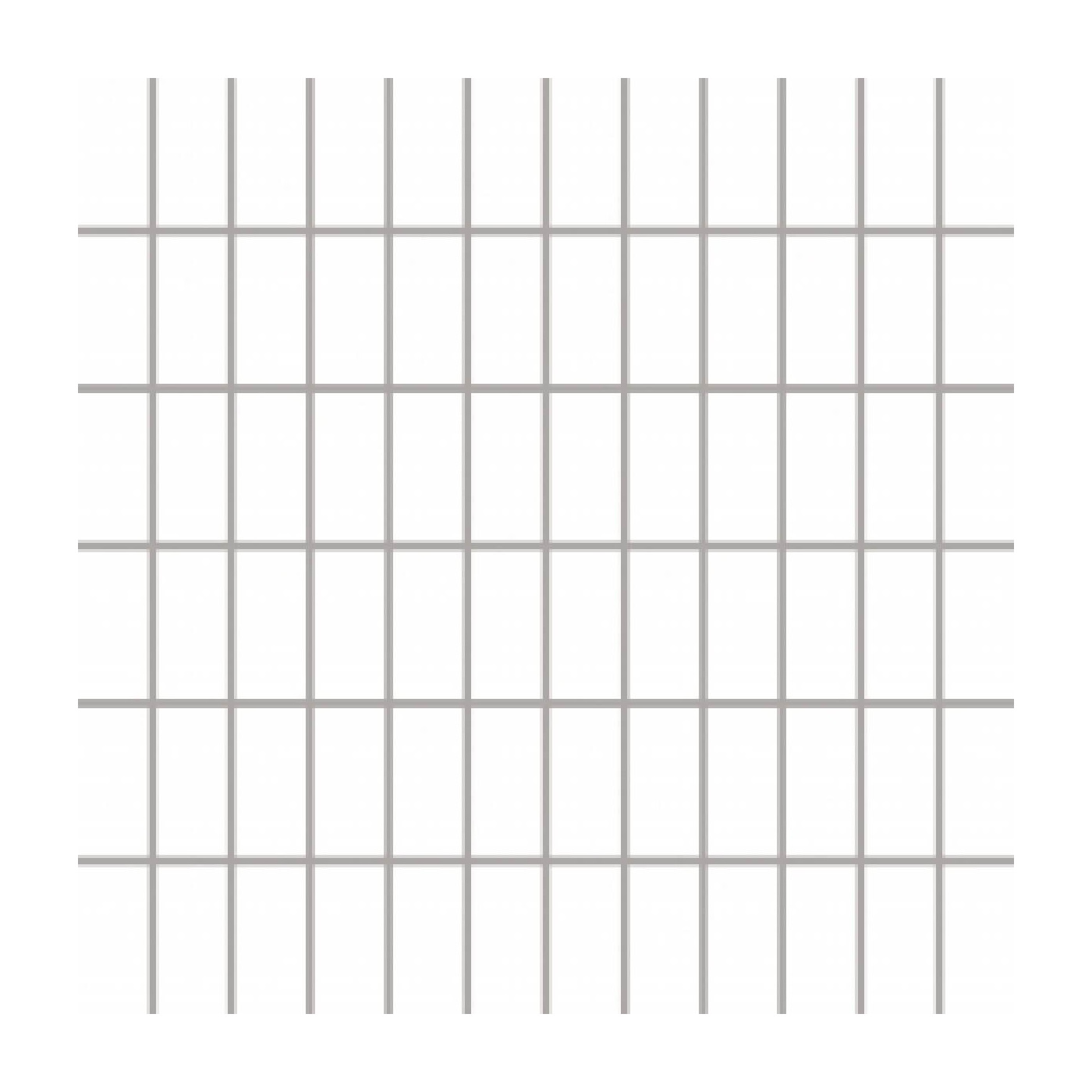 Mozaika Prasowana Albir Bianco (K.2,3x4,8) 29,8x29,8 Paradyż Mozaika Prasowana Albir Bianco (K.2,3x4,8) 29,8x29,8 Paradyż