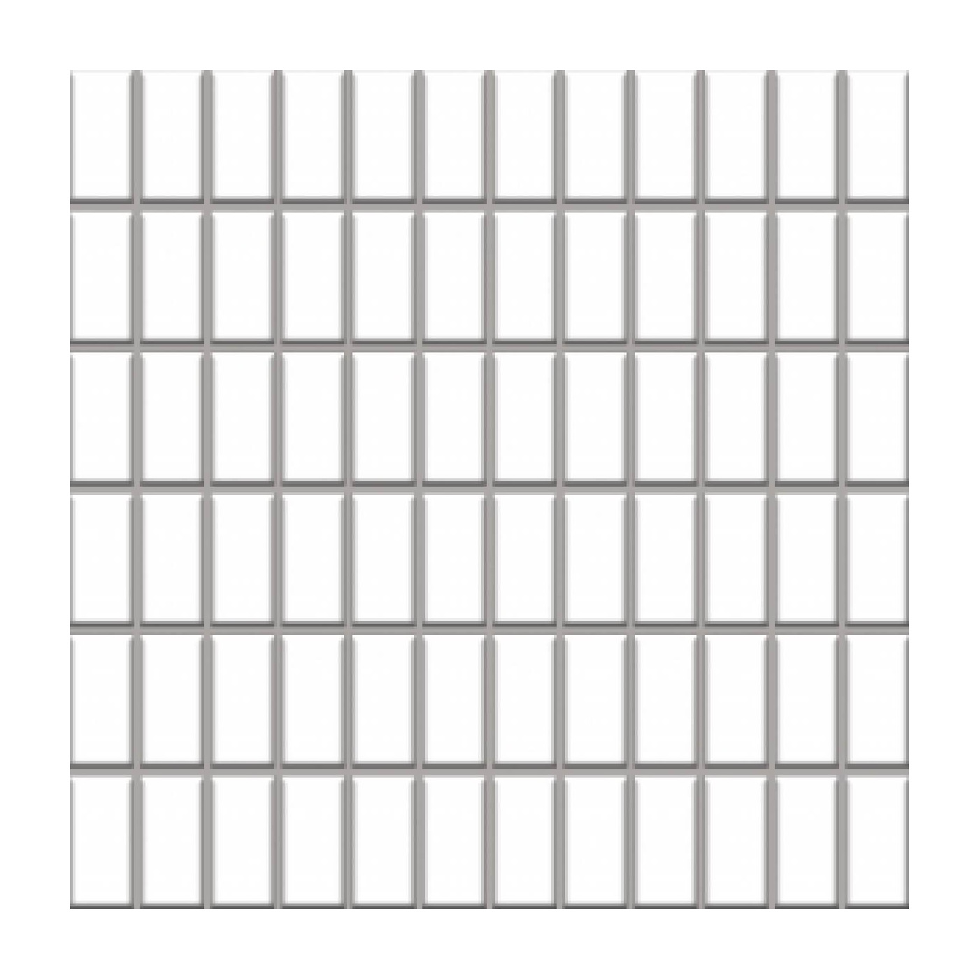Mozaika Prasowana Altea Bianco (K.2,3x4,8) 29,8x29,8 Paradyż Mozaika Prasowana Altea Bianco (K.2,3x4,8) 29,8x29,8 Paradyż