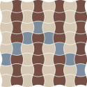 Mozaika Modernizm Bianco Mix B 30,86x30,86 Paradyż Mozaika Modernizm Bianco Mix B 30,86x30,86 Paradyż