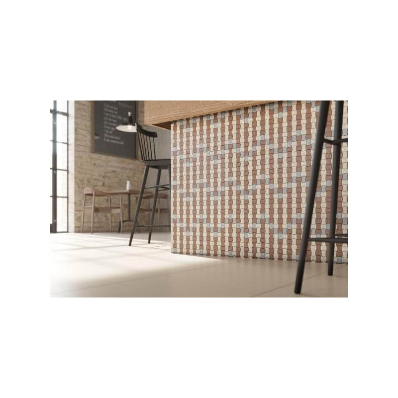 Mozaika Modernizm Bianco Mix B 30,86x30,86 Paradyż Mozaika Modernizm Bianco Mix B 30,86x30,86 Paradyż