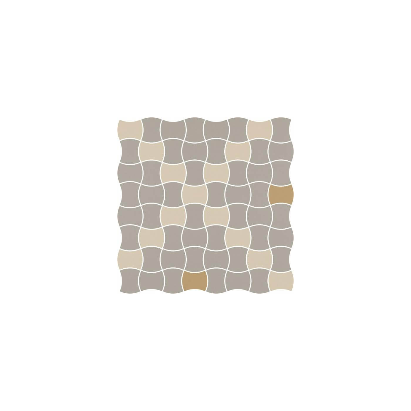 Mozaika Modernizm Bianco Mix D 30,86x30,86 Paradyż Mozaika Modernizm Bianco Mix D 30,86x30,86 Paradyż