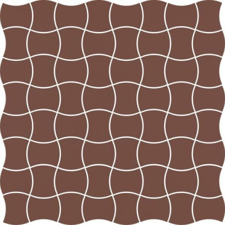 Mozaika Modernizm Brown 30,86x30,86 Paradyż
