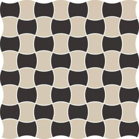 Mozaika Modernizm Nero Mix C 30,86x30,86 Paradyż