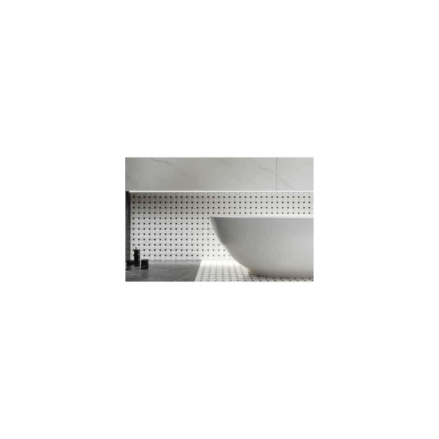 Mozaika Uniwersalna Bianco 26,6x26,6 Paradyż Mozaika Uniwersalna Bianco 26,6x26,6 Paradyż