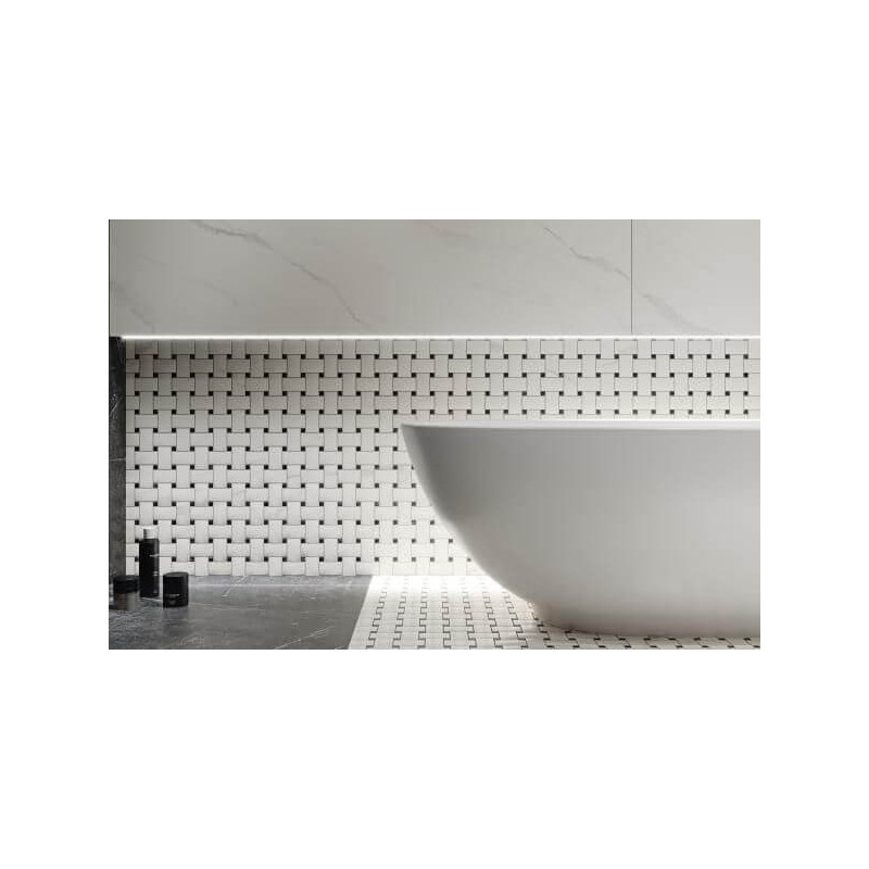 Mozaika Uniwersalna Bianco 26,6x26,6 Paradyż Mozaika Uniwersalna Bianco 26,6x26,6 Paradyż