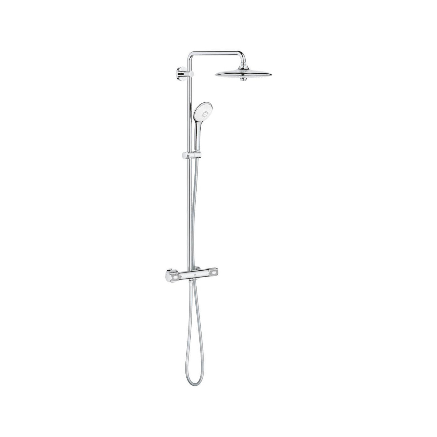 Zestaw Prysznicowy Euphoria System 260 27615002 Chrom Grohe Zestaw Prysznicowy Euphoria System 260 27615002 Chrom Grohe
