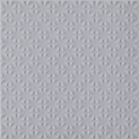 Płytka Podłogowa Gammo Szary Struktura 19,8x19,8 Paradyż
